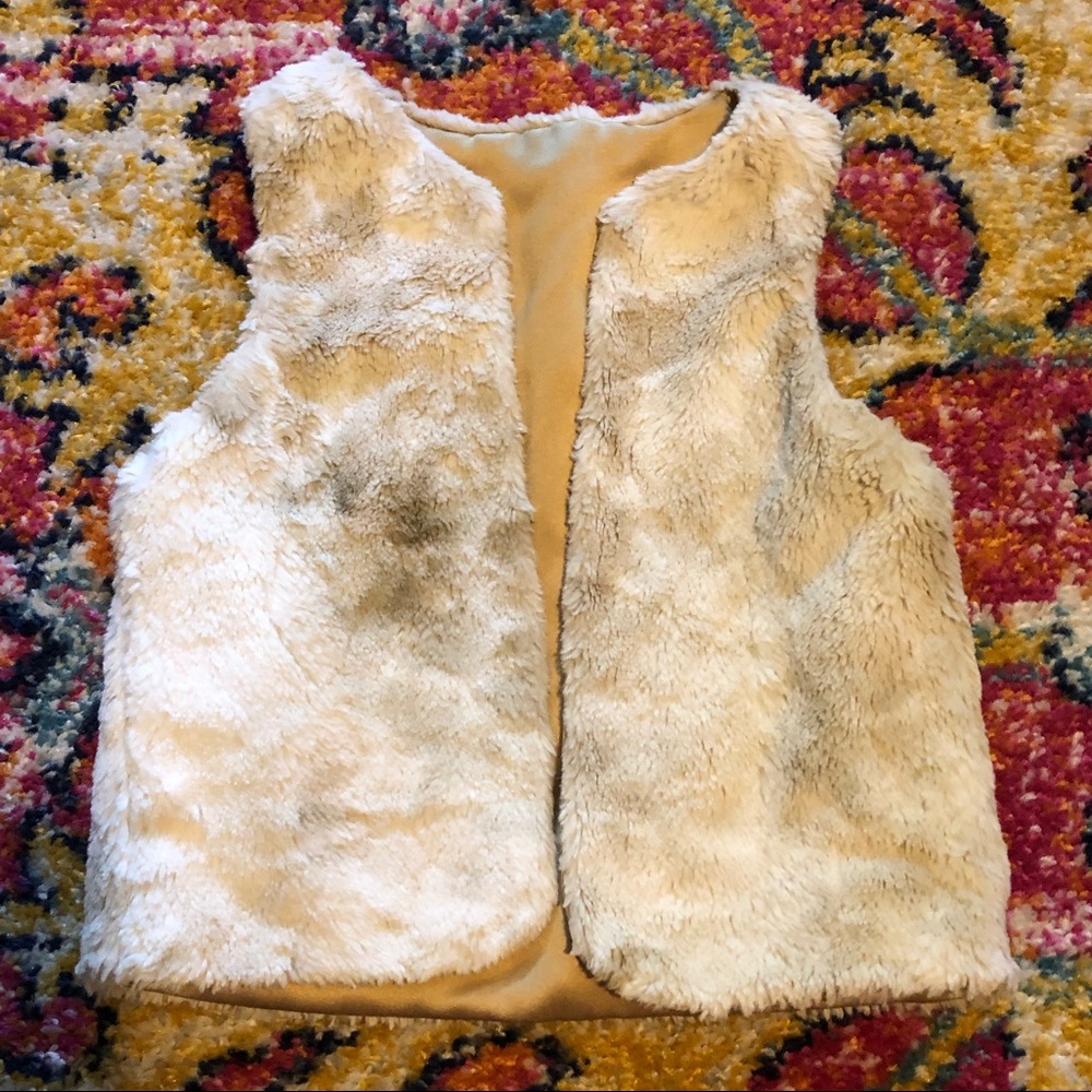 Bailey Boys fur vest toddler girl